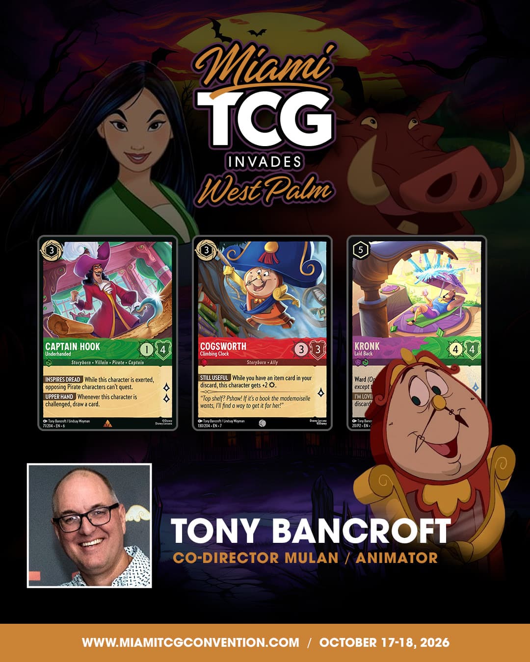 Tony Bancroft, Disney Animator · Lorcana Illustrator